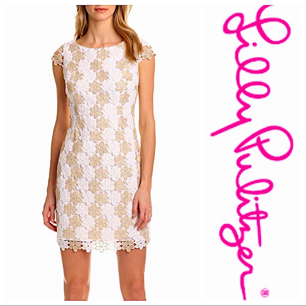 Lilly Pulitzer Barbara Truly Petal Lace Dress